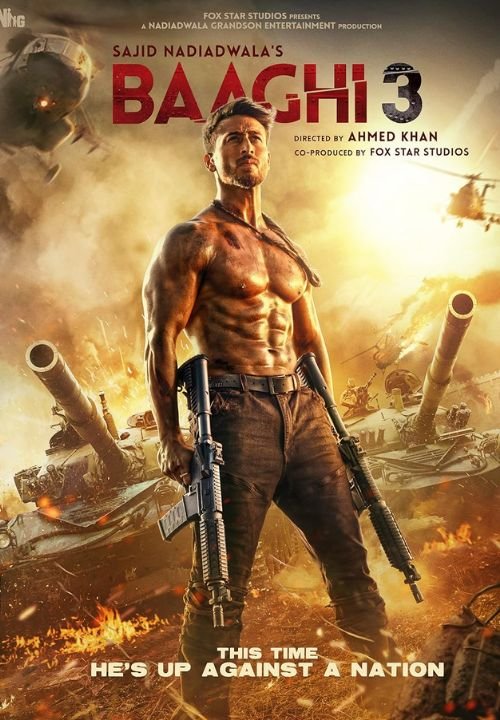 Baaghi 3 production poster